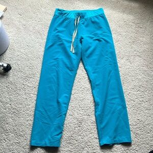 Figs Teal Livingston pant size Medium
